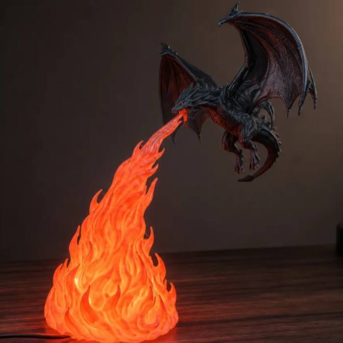 Dragon Flame Lamp photo 2