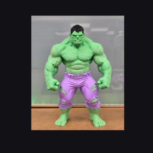 Hulk Figurine crafted in Chennai