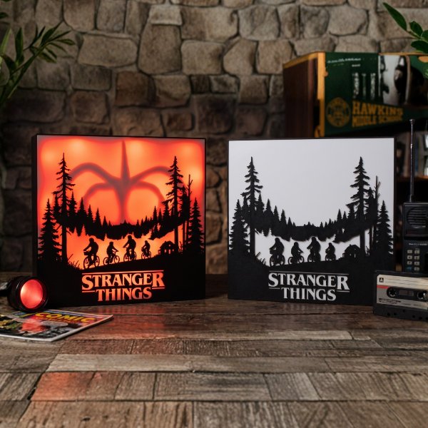 Stranger Things LED Lightbox crafted in Chennai