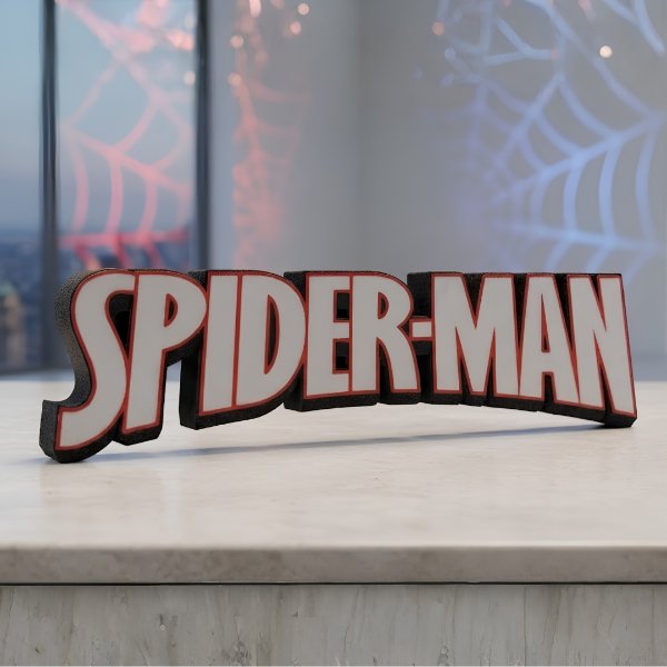 Spiderman Logo crafted in Chennai