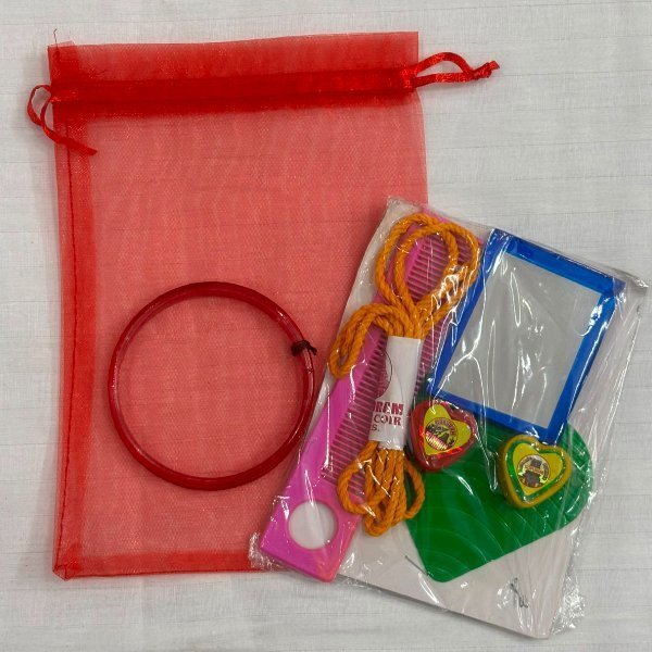 Gopuram Traditional Haldi Kumkum Return Gift Set — Chennai